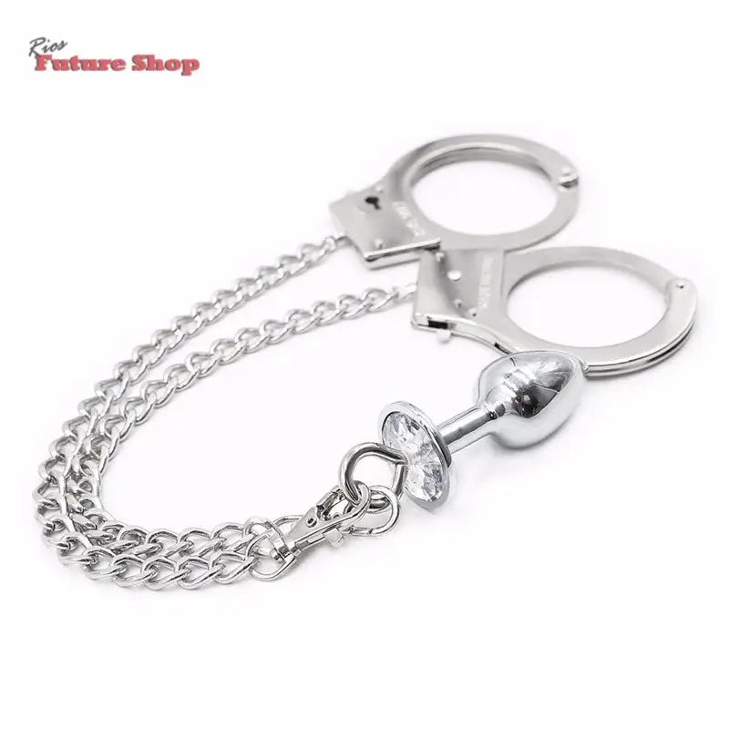 New Metal Bondage Sex Handcuffs - Rios Future Shop