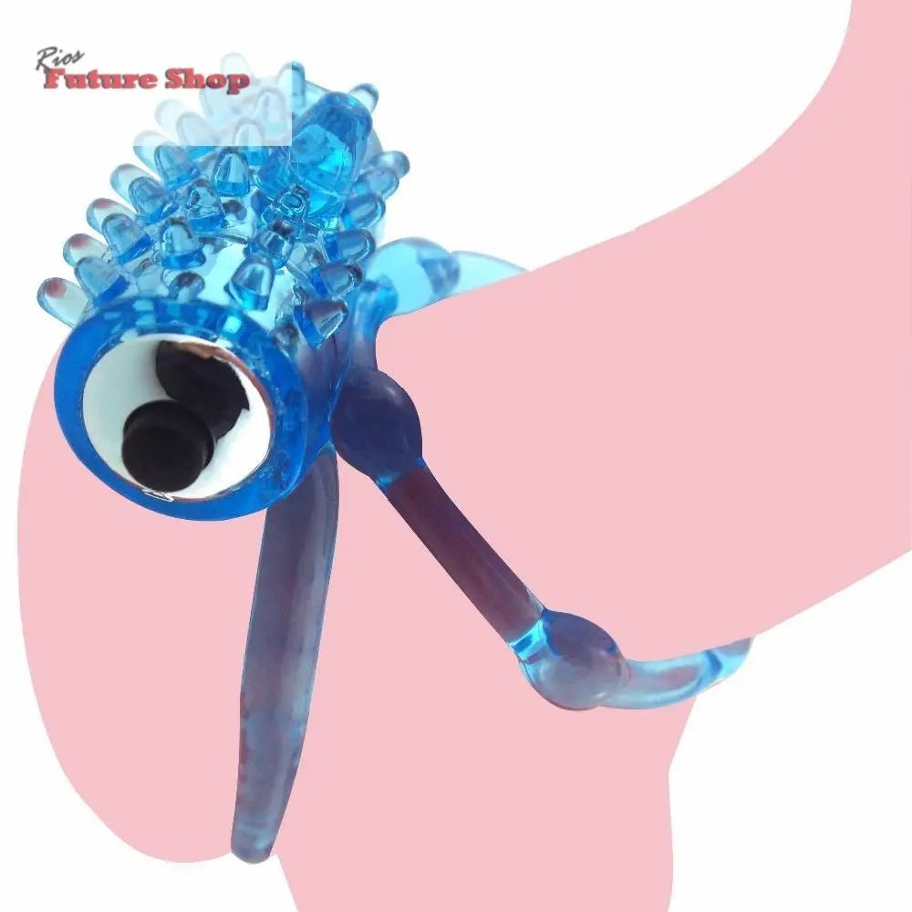 Novelty toy male longer lasting sex crystal penis cock vibrator ring vibrating sexy toys - Rios Future Shop
