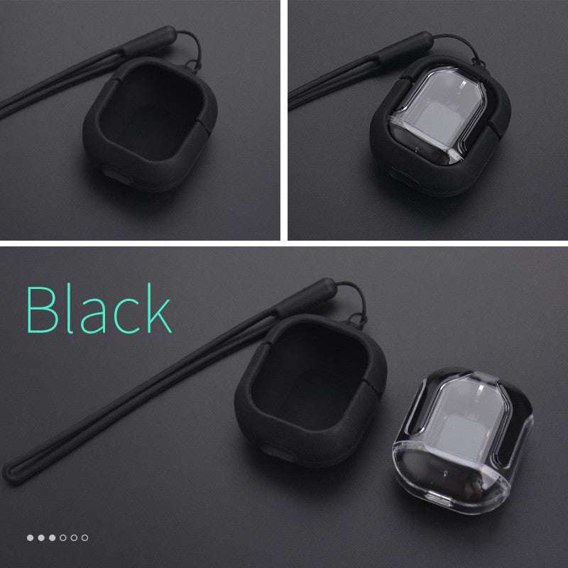 Novo Mini Transparente Sem Fio Bluetooth Headset Display Digital ENC Redução de Ruído Verdadeiro Desporto Música Sem Fio - Rios Future Shop