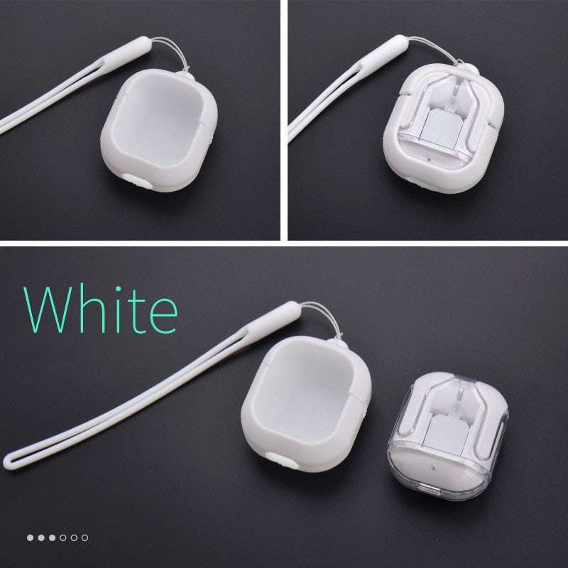 Novo Mini Transparente Sem Fio Bluetooth Headset Display Digital ENC Redução de Ruído Verdadeiro Desporto Música Sem Fio - Rios Future Shop