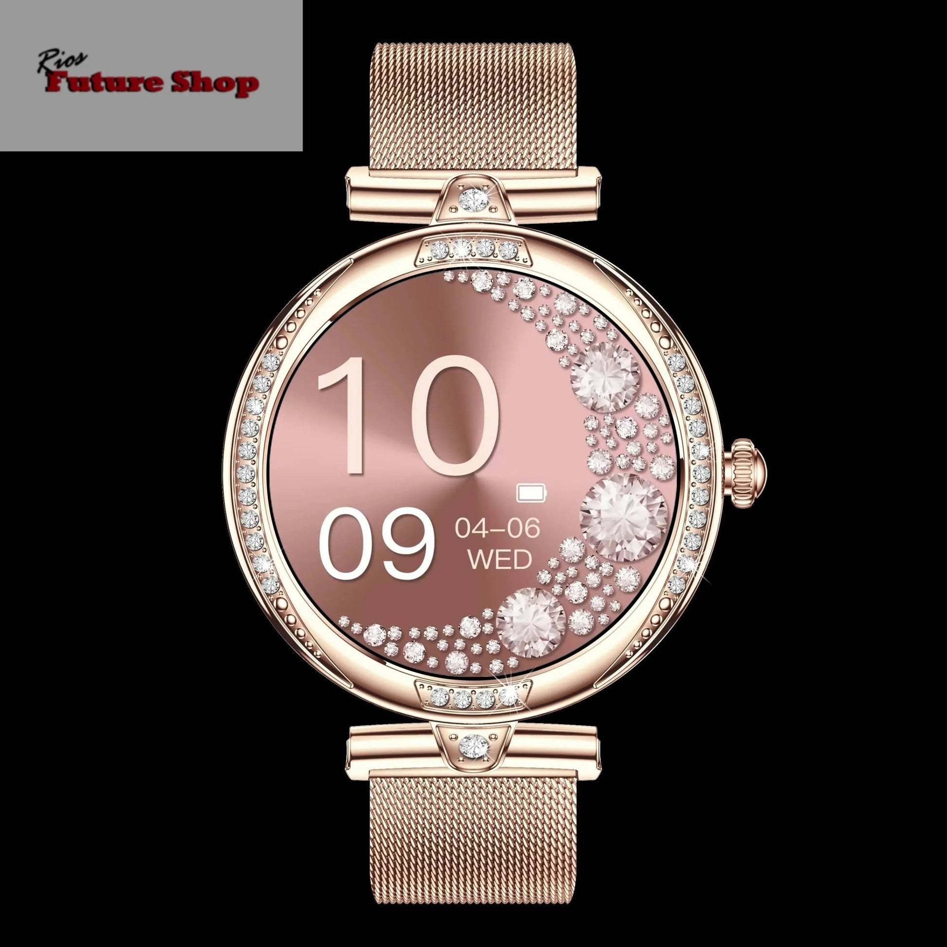 NX17 Pro Smart Watch Fashion Diamond for Ladies - Rios Future Shop