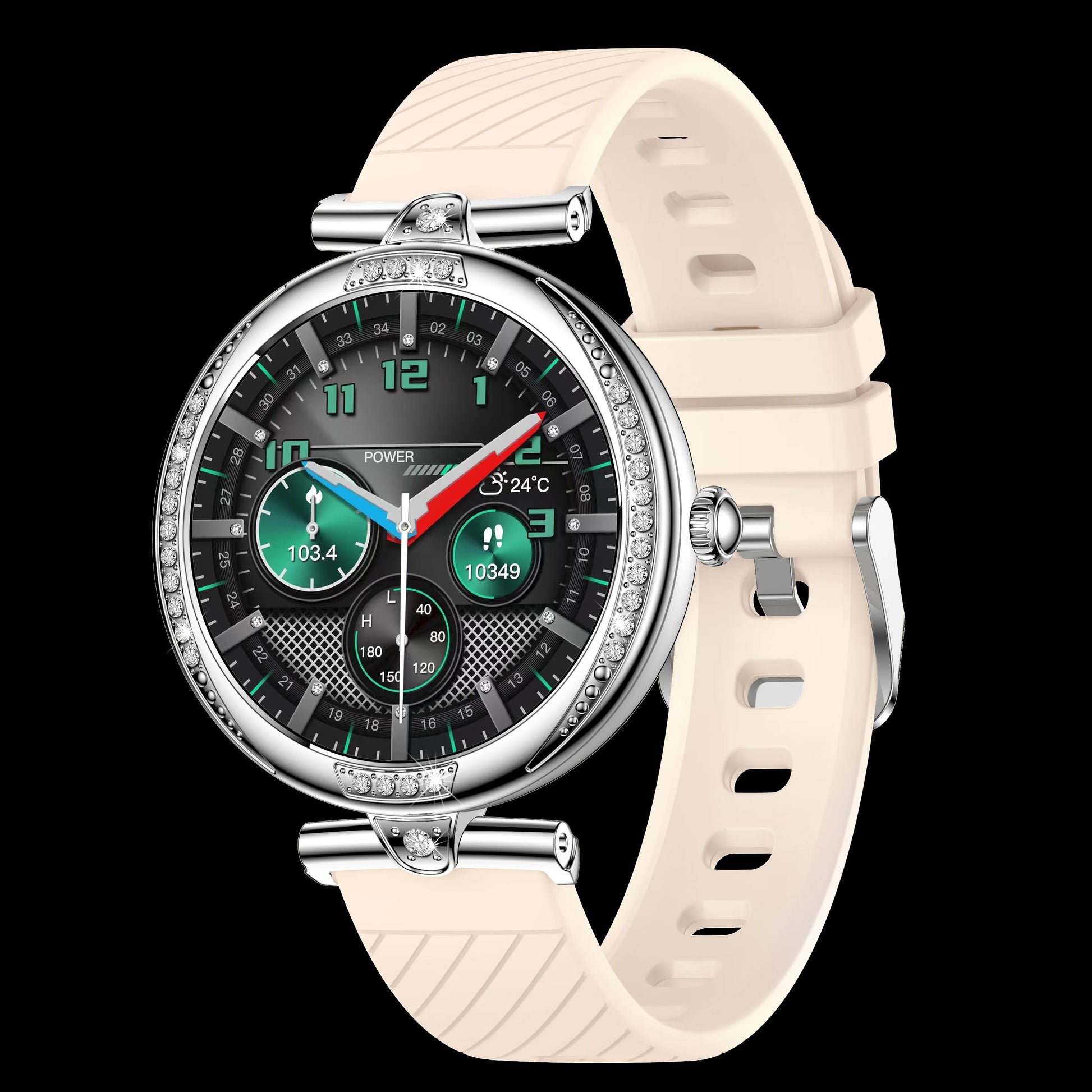 NX17 Pro Smart Watch Fashion Diamond for Ladies - Rios Future Shop