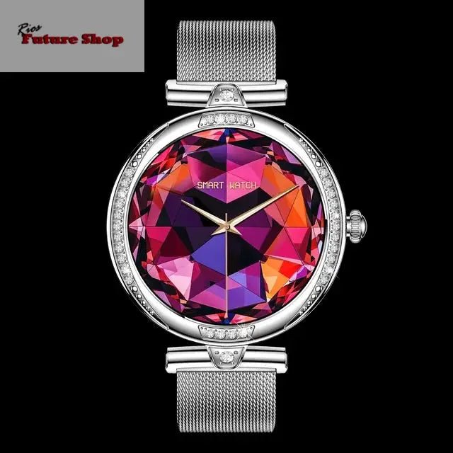 NX17 Pro Smart Watch Fashion Diamond for Ladies - Rios Future Shop