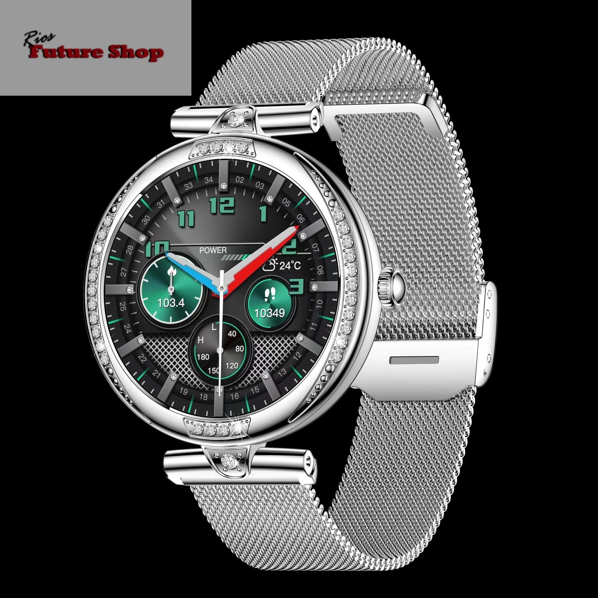 NX17 Pro Smart Watch Fashion Diamond for Ladies - Rios Future Shop