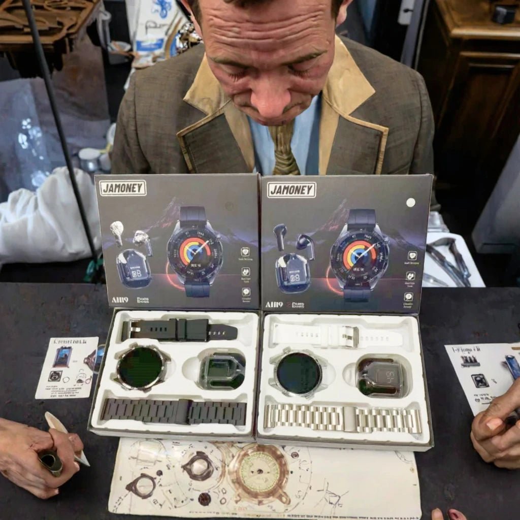 Pack 2-in-1 Smart Watch+ IP67 Compatible IOS/Android - Rios Future Shop