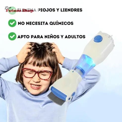Pente Aspirador eléctrico/Quitapiojos - Rios Future Shop