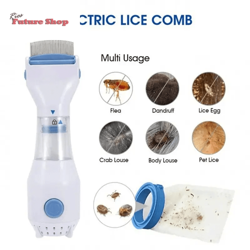 Pente Aspirador eléctrico/Quitapiojos - Rios Future Shop