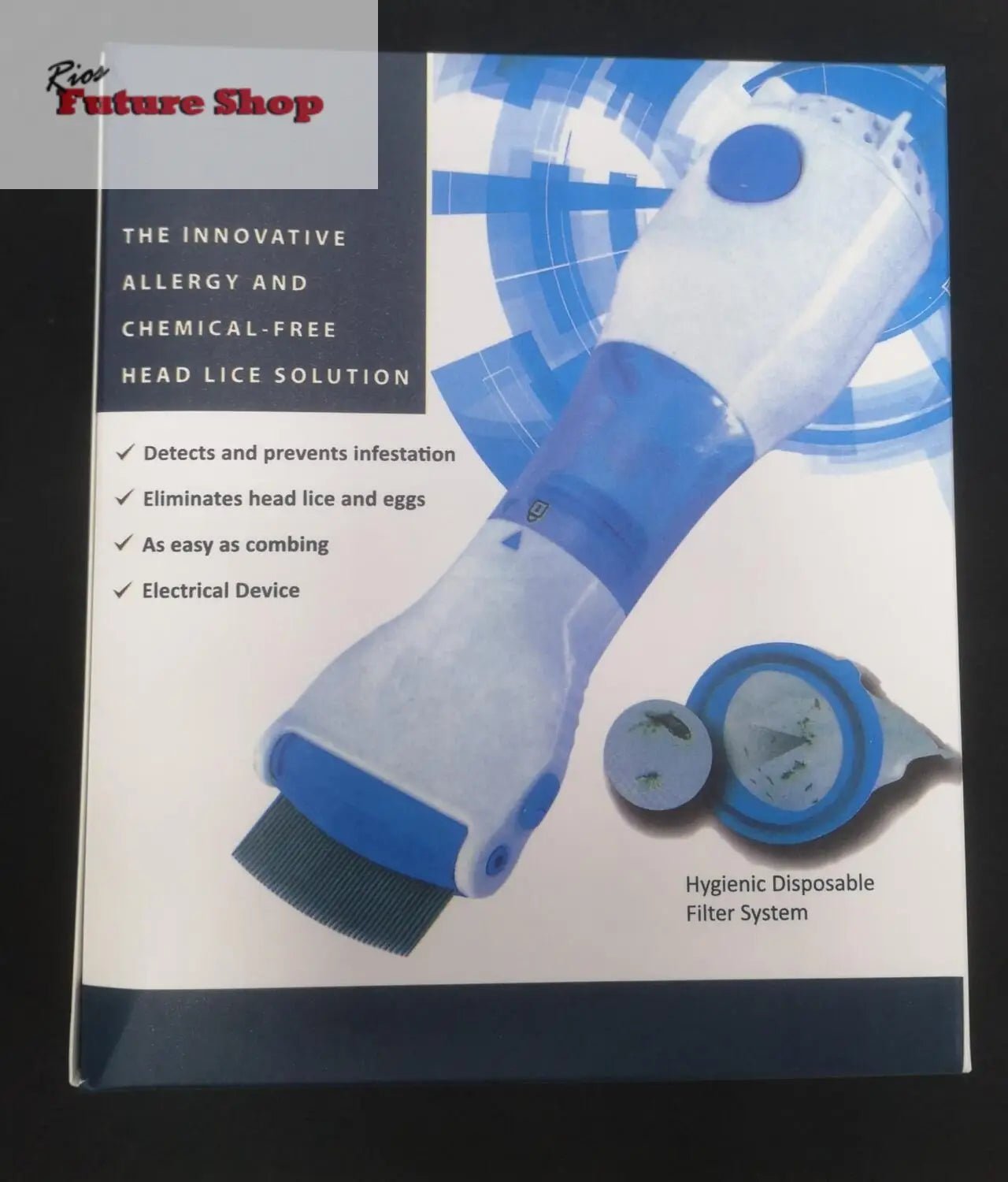 Pente Aspirador eléctrico/Quitapiojos - Rios Future Shop