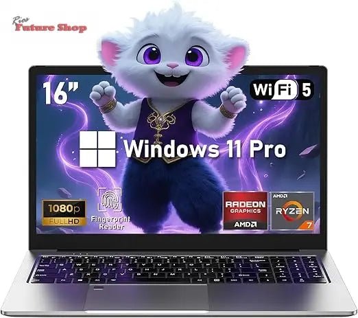 Portable Gaming, 16” Laptop, Win11 Pro Laptop, R7-5825U AZO