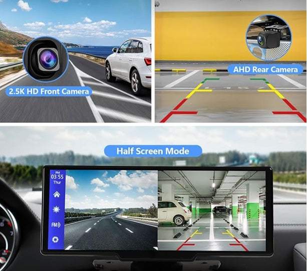 Portable Wireless Carplay With 2.5K Camera - Rios Future Shop