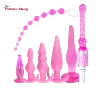 Posterior silicone anal plug, anal bead string, beginner's advanced extreme pleasure, female masturbation equipment, sexual adult products - Rios Future Shop