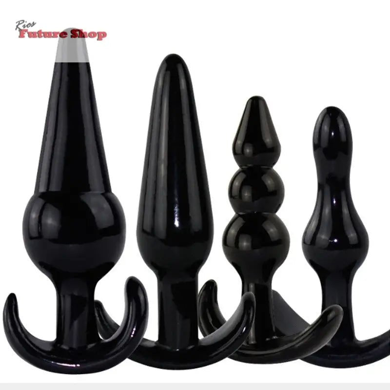 Posterior silicone anal plug, anal bead string, beginner's advanced extreme pleasure, female masturbation equipment, sexual adult products - Rios Future Shop