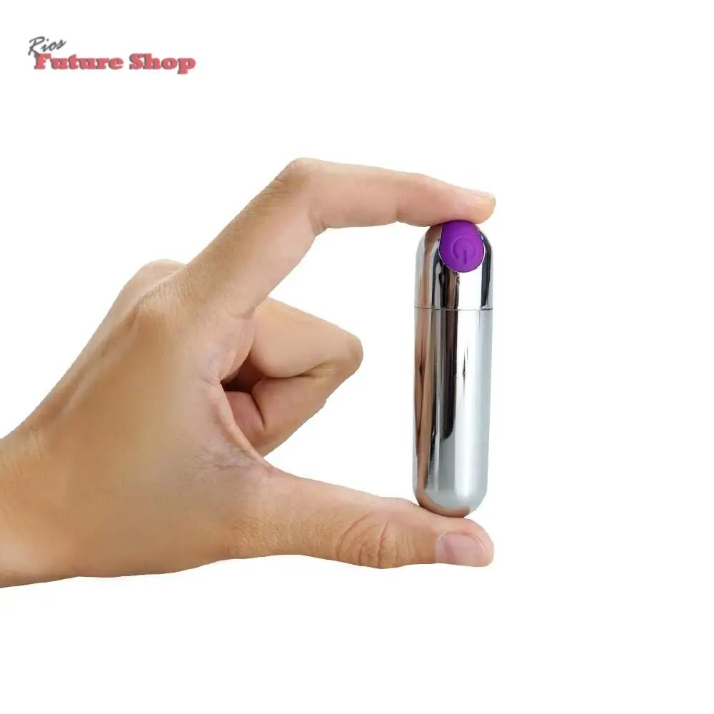 Powerful Mini Bullet Shape Vibrator For Beginners, Waterproof 10 Speeds Vibration Clitoral Stimulation Adult Sex Toys - Rios Future Shop