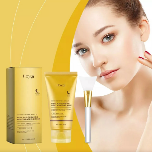 Hoygi Mascarilla Envolvente de Noche 75g – Regenera, Ilumina y Rejuvenece Mientras Duermes