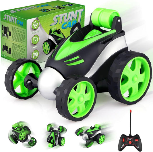 Carro Teledirigido Acrobático Stunt RC para crianças | Rotación 360° y Alta Velocidad Dropea