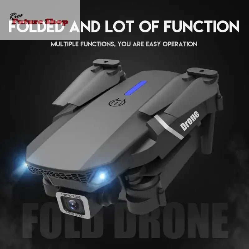 Professional Drone E88 - 4K HD Camera, WiFi FPV &Foldable - Rios Future Shop