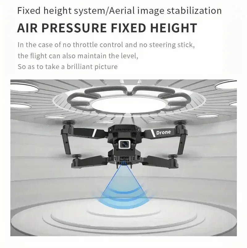 Professional Drone E88 - 4K HD Camera, WiFi FPV &Foldable - Rios Future Shop