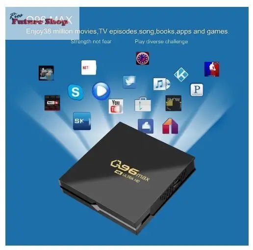 Q96 MAX BOX 4K Set Android - Rios Future Shop
