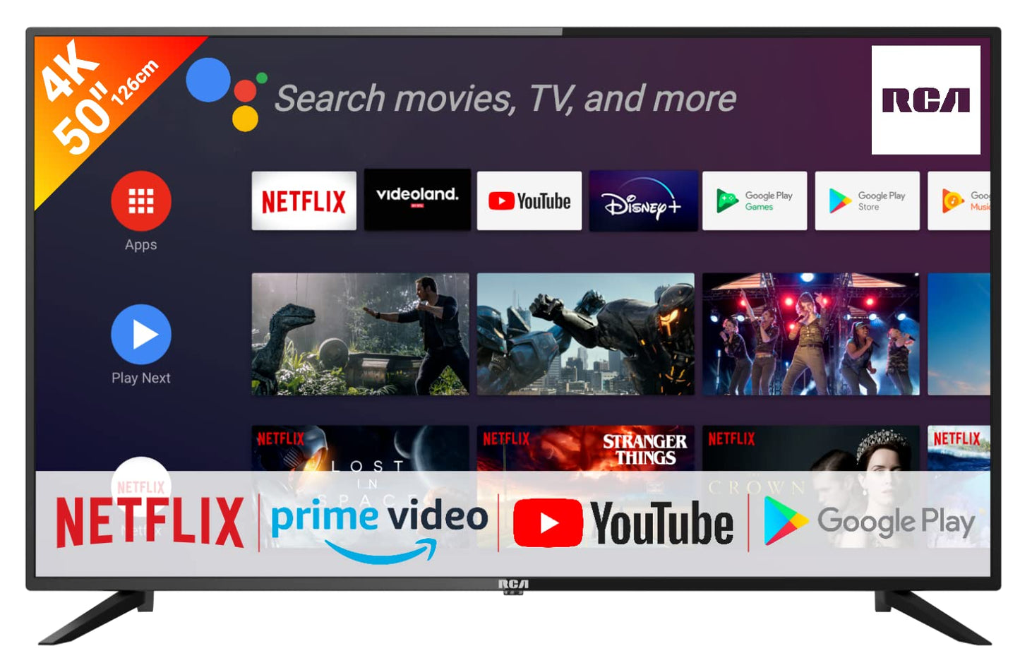 RCA E32 Televisión 32 Pulgadas (81cm) Non Smart LED TV 32" HD,Triple Reducción del Ruido,Modelo de Hotel,Modelo 2024