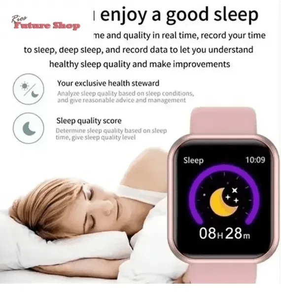 Relógio inteligente multifuncional para homens e mulheres - Rios Future Shop