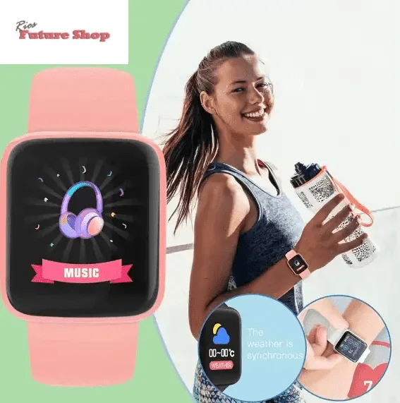 Relógio inteligente multifuncional para homens e mulheres - Rios Future Shop