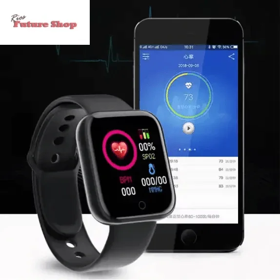 Relógio inteligente multifuncional para homens e mulheres - Rios Future Shop