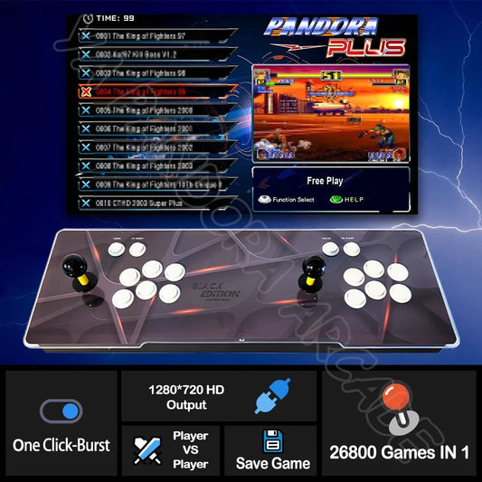 Retro +26800 Arcade Game Machine Dual Joystick - Rios Future Shop