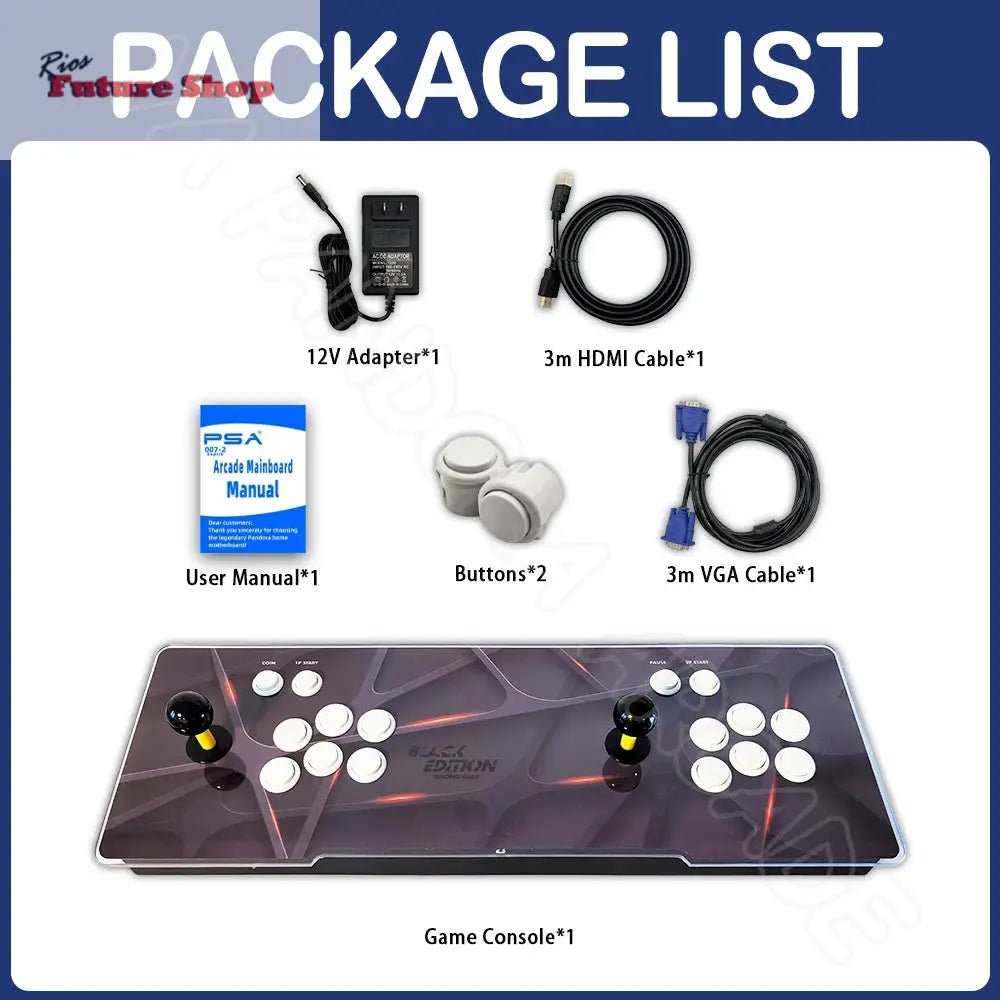 Retro Arcade Game Machine Dual Joystick - Rios Future Shop