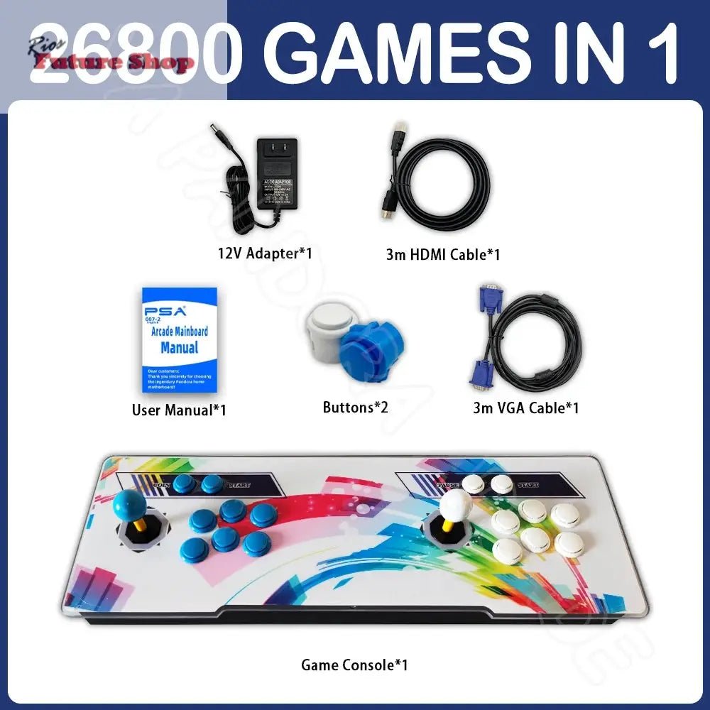 Retro Arcade Game Machine Dual Joystick - Rios Future Shop