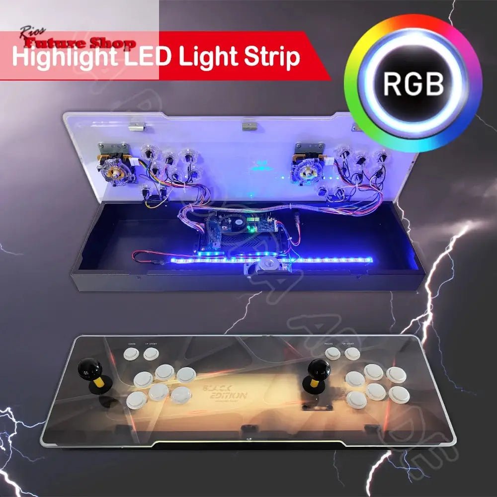 Retro Arcade Game Machine Dual Joystick - Rios Future Shop