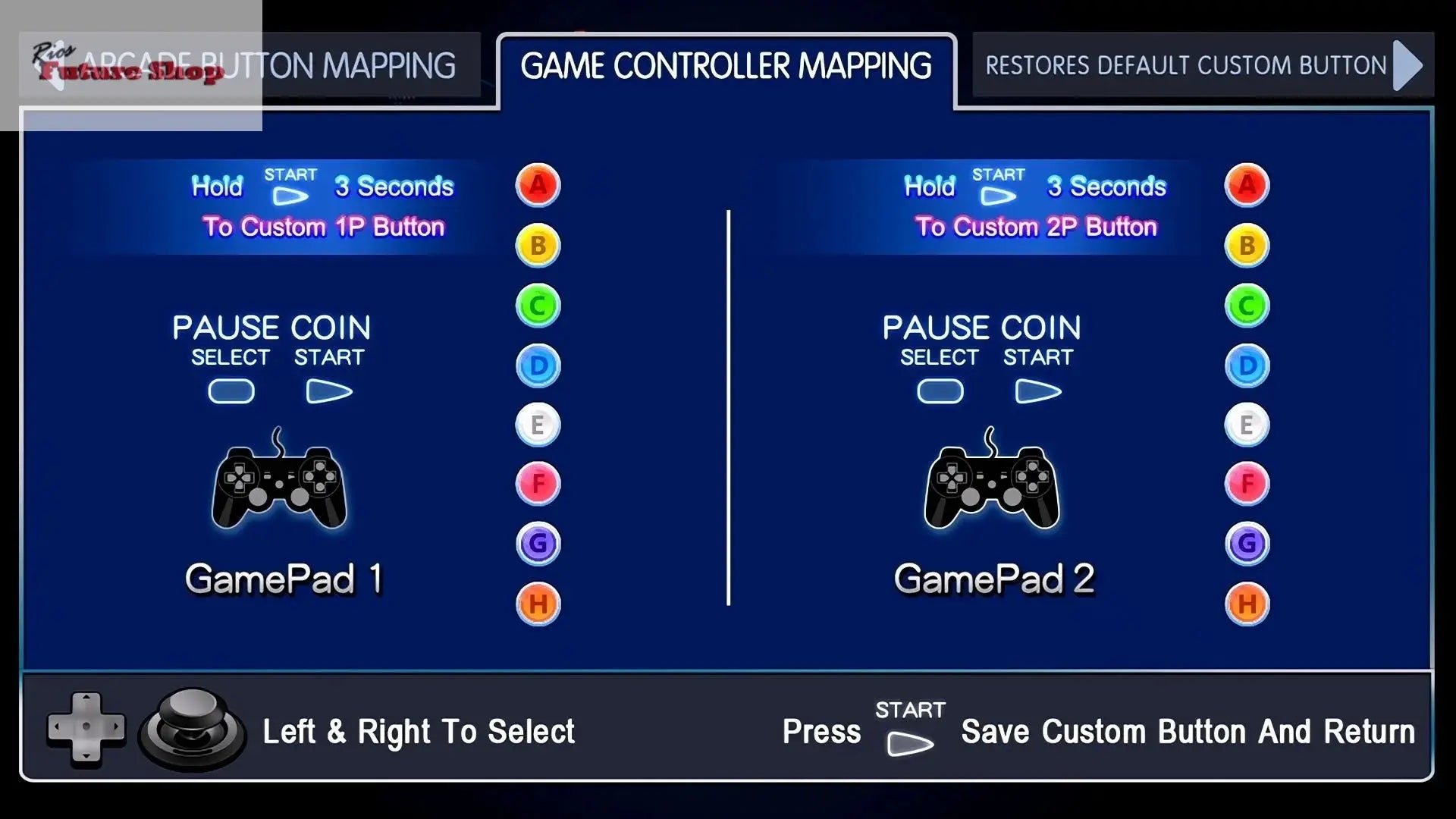 Retro Arcade Game Machine Dual Joystick - Rios Future Shop