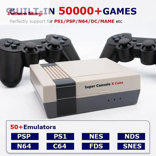 Retro Console Super Console Classic Red And White Machine - Rios Future Shop