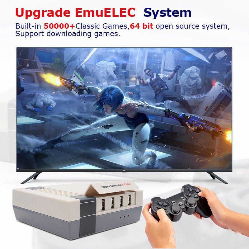 Retro Console Super Console Classic Red And White Machine - Rios Future Shop