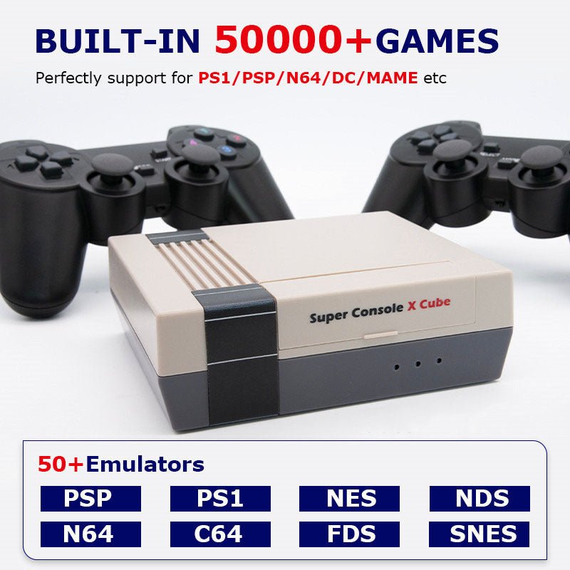 Retro Console Super Console Classic Red And White Machine - Rios Future Shop