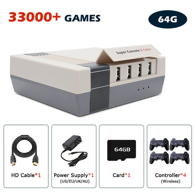 Retro Console Super Console Classic Red And White Machine - Rios Future Shop