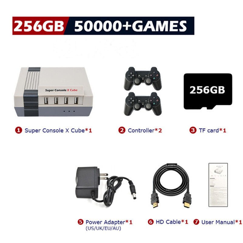 Retro Console Super Console Classic Red And White Machine - Rios Future Shop