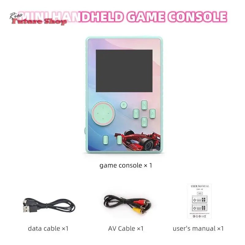 Retro Handheld Video Game Console Player 3 Inch HD Color 630 Games For NES Game Boy - Rios Future Shop