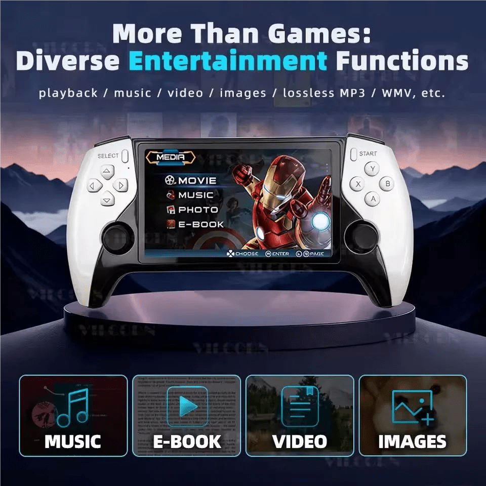 Retro Video Game Console Gaming Player - Rios Future ShopConsola Jogos191288035:2281629265.0";210190015:-1White-Single player;210190051:663056764 GB