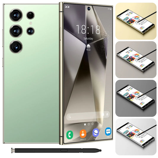 S24 Ultra 5G Smartphone US Stock 6.8 Inch Large Real 4G Screen 65W Quick Charge 8+512GB All-in-One Deca Core 12GB Built-in Pen DSersUSA