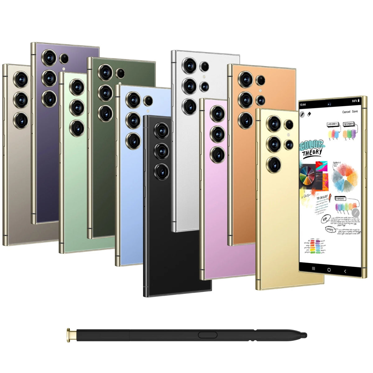 S24 Ultra 5G Smartphone US Stock 6.8 Inch Large Real 4G Screen 65W Quick Charge 8+512GB All-in-One Deca Core 12GB Built-in Pen DSersUSA