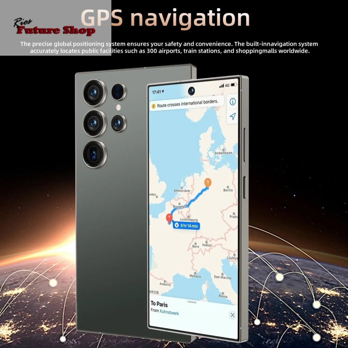 S25 Ultra Cell Phone 5G Unlocked Phone,Smartphone With Tool Pen, Android 15.0 Cell Phone - Rios Future Shop