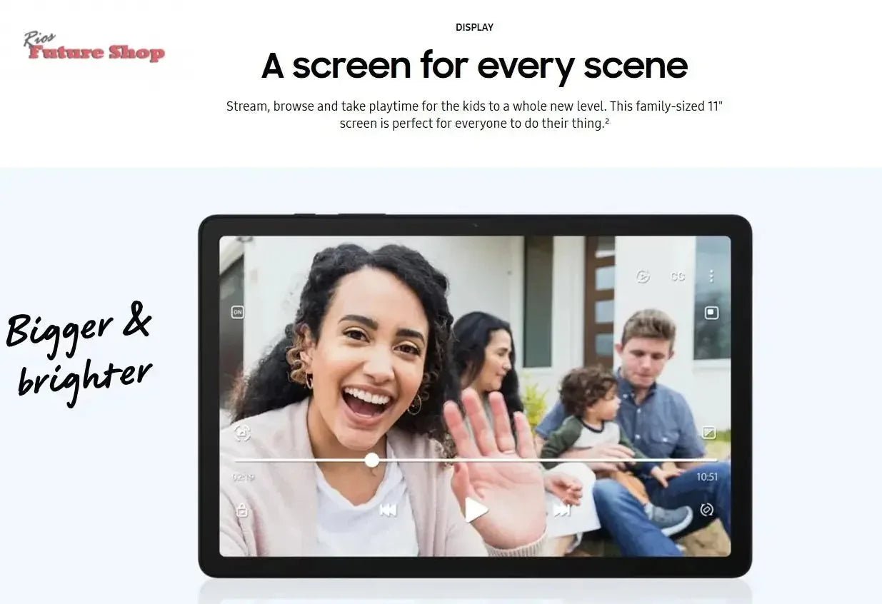 Samsung Galaxy Tab A9+ 5G LTE SM-X216 64GB 128GB 11'' Tablet PC Wi-Fi - Rios Future Shop