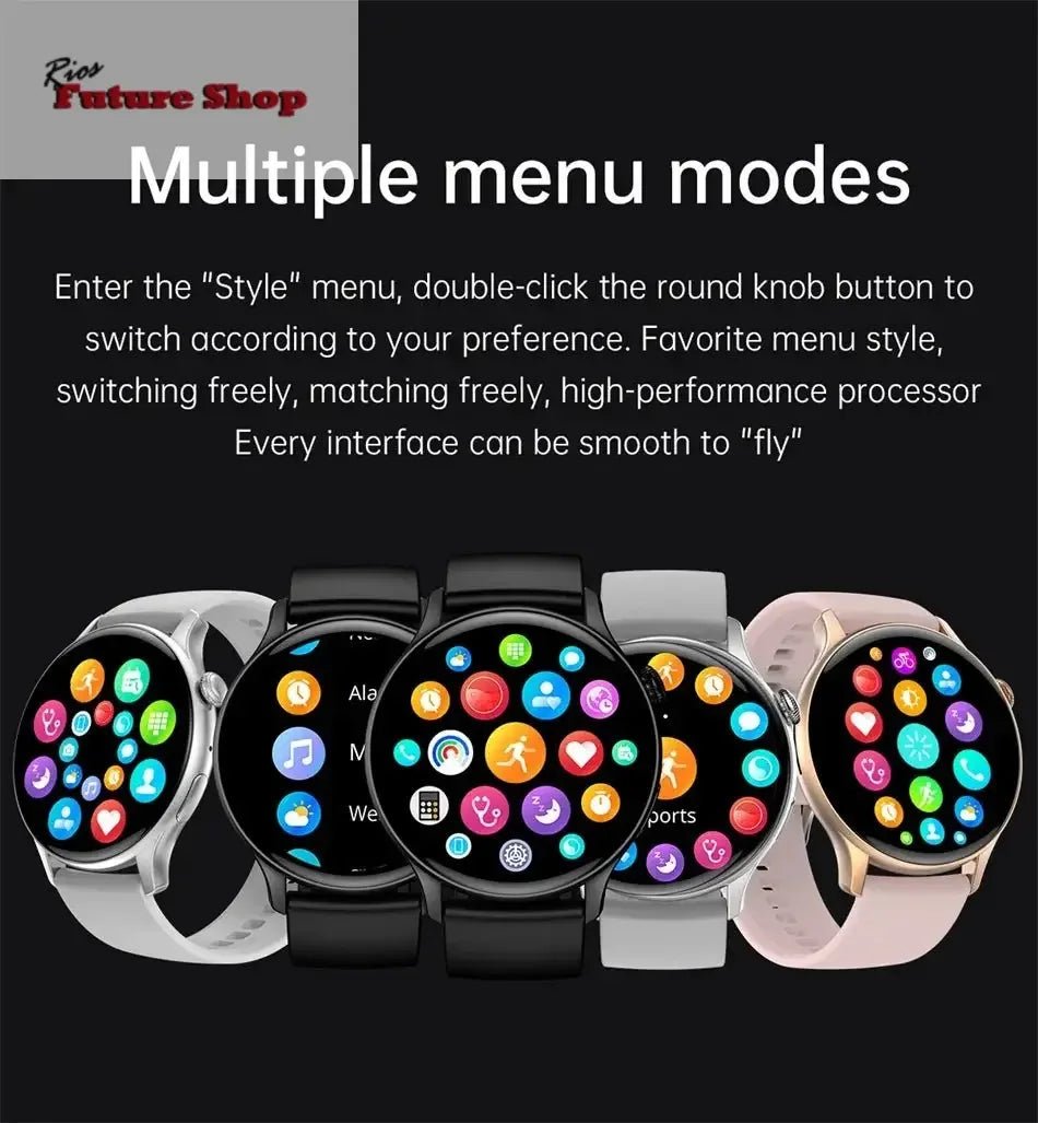 Smart Watch 466*466 HD Health Tracker For Xiaomi - Rios Future Shop