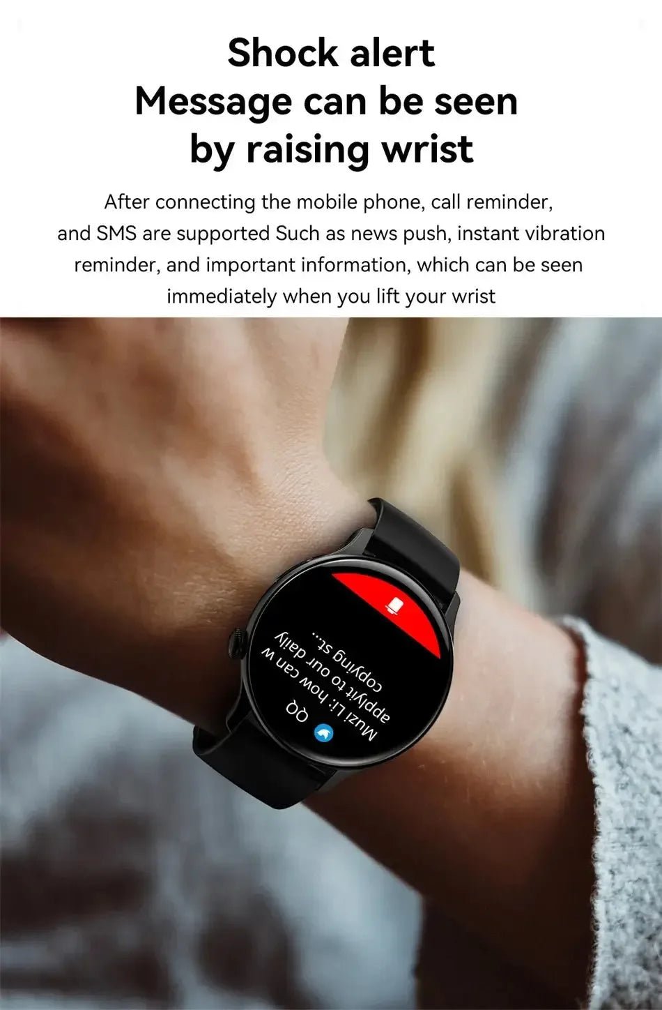Smart Watch 466*466 HD Health Tracker For Xiaomi - Rios Future Shop
