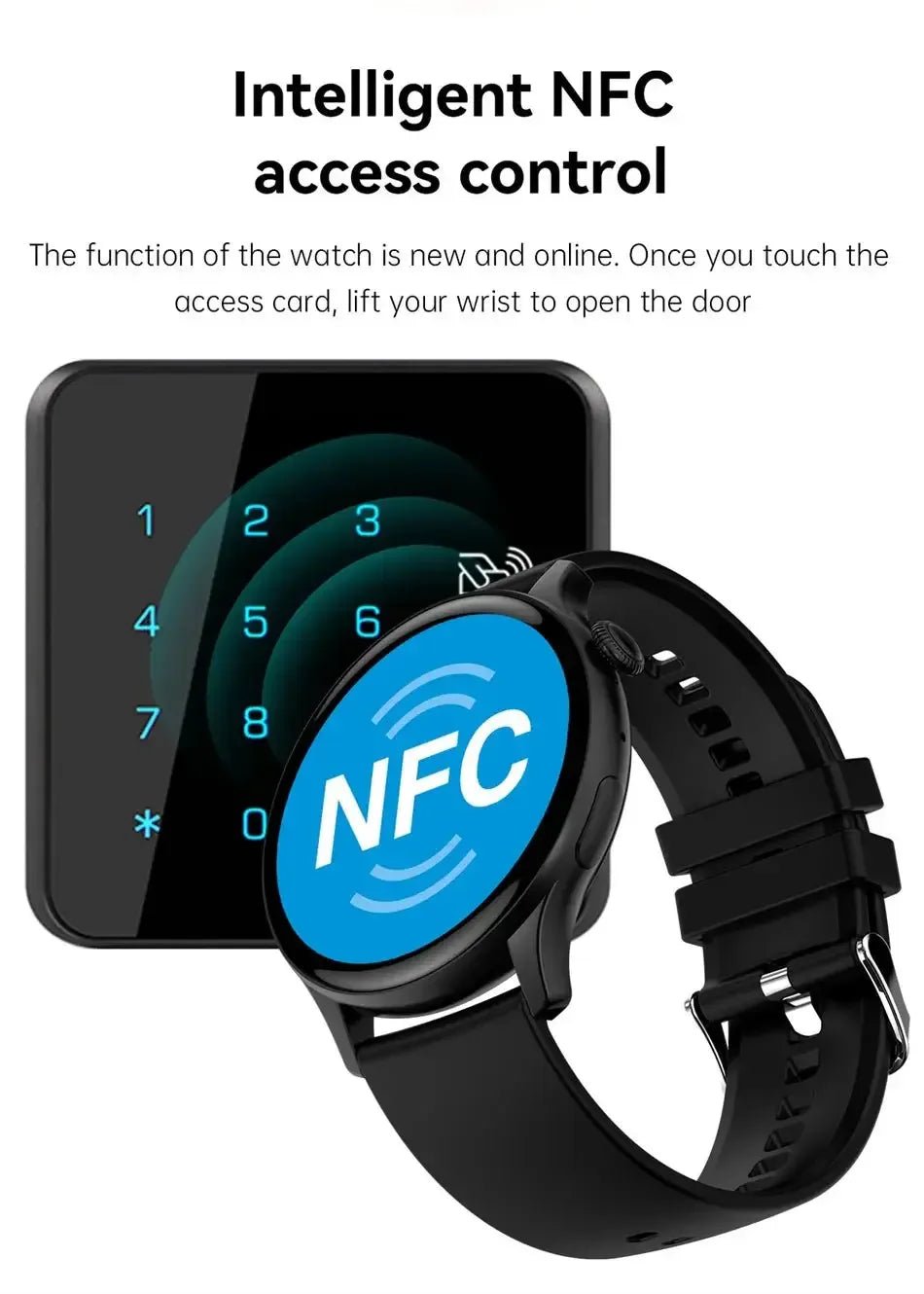 Smart Watch 466*466 HD Health Tracker For Xiaomi - Rios Future Shop