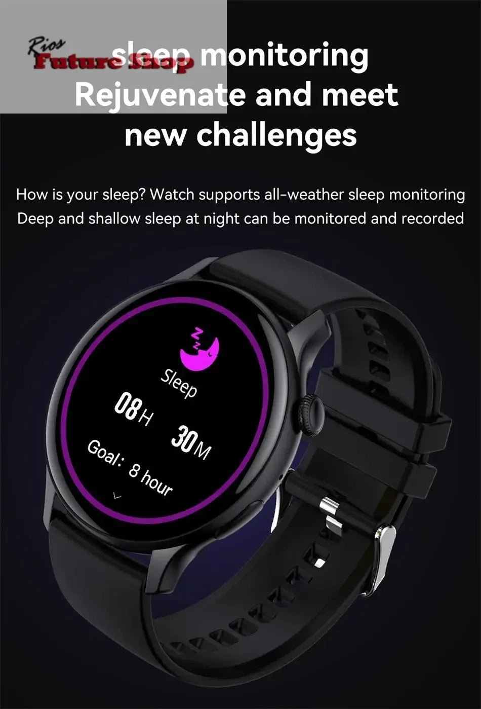 Smart Watch 466*466 HD Health Tracker For Xiaomi - Rios Future Shop