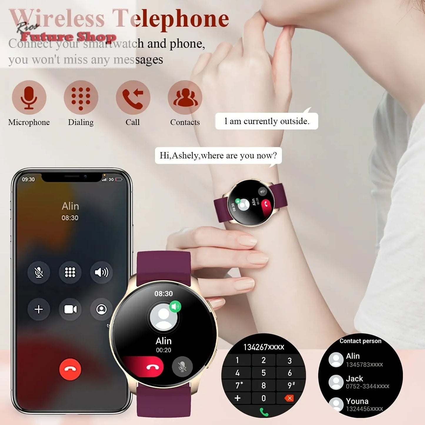 Smart Watch, + Gift for Men and Women DSersALIEXPRESS