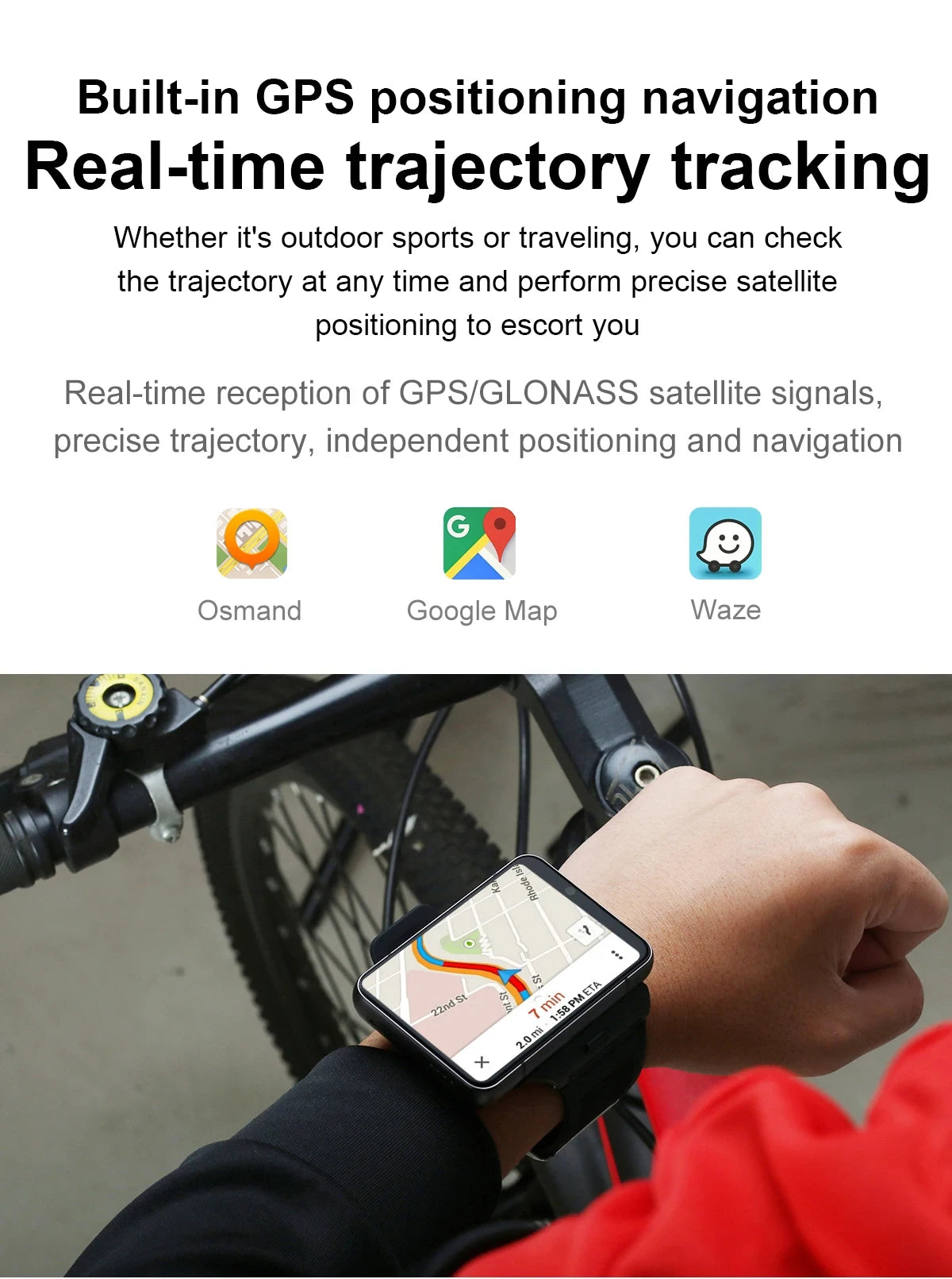 Smart Watch Phone 4G LTE Android 9 4+64GB Smartwatch 2.88" Screen Men Watch 2300mAh Dual Camera Face Unlock GPS WIFI DSers