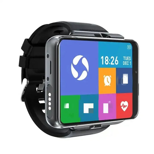 Smart Watch Phone 4G LTE Android 9 4+64GB Smartwatch 2.88" Screen Men Watch 2300mAh Dual Camera Face Unlock GPS WIFI DSers