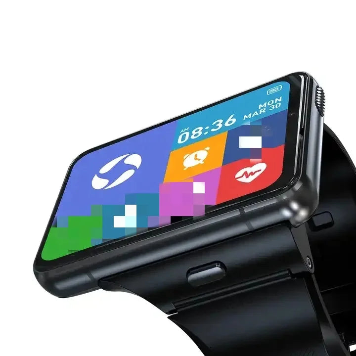 Smart Watch Phone 4G LTE Android 9 4+64GB Smartwatch 2.88" Screen Men Watch 2300mAh Dual Camera Face Unlock GPS WIFI DSers